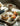 latte next to bagels