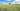 A serene farm scene with organic wheat fields under a blue sky, perhaps with a close-up of harvested grains.