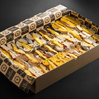 BACON, EGG & CHEESE BOX (12 Sandwiches)